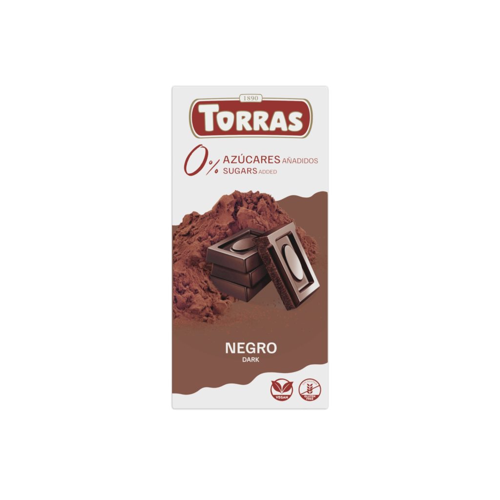 Xocolata Negra 51% Sense Sucre 75g