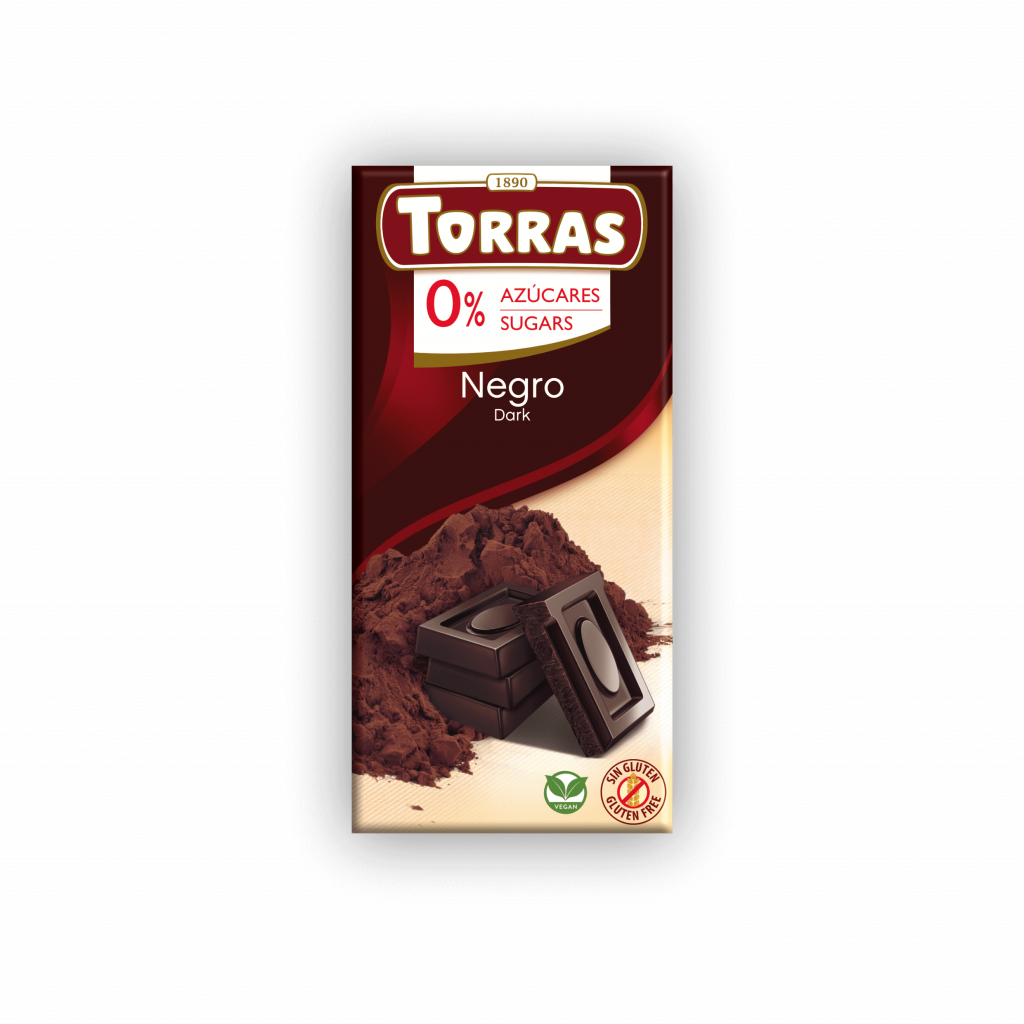 Xocolata Negra 51% Sense Sucre 75g