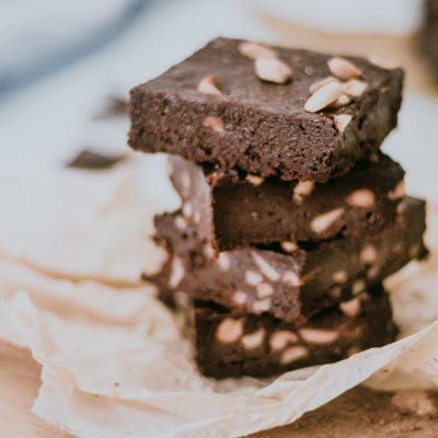 Brownie de boniato y chocolate