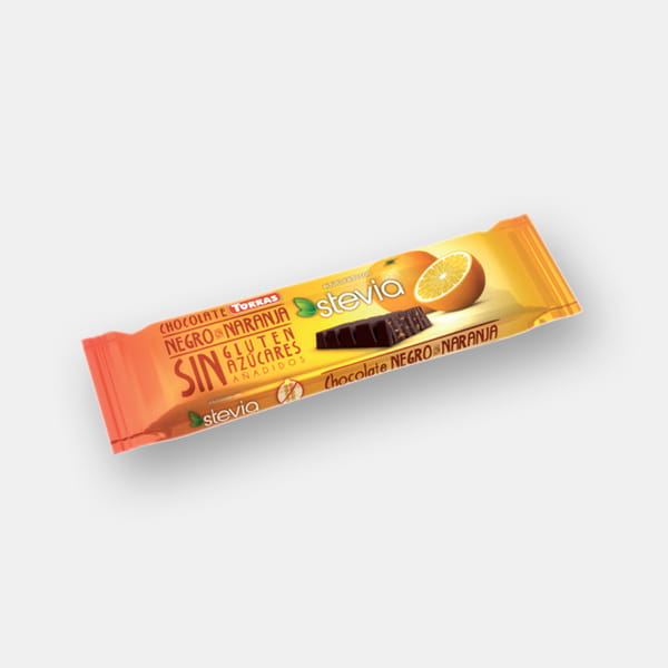 Torras Cioccolato Fondente Eritritolo Stevia 60%, 1 Kg