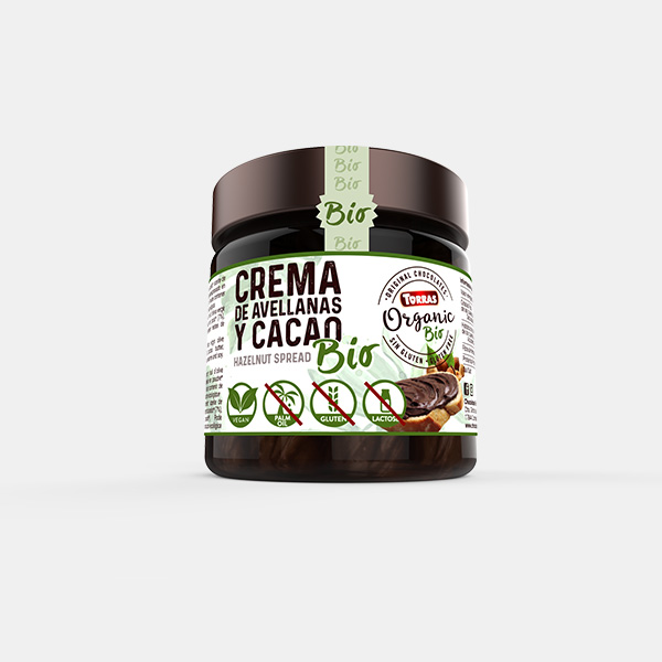 Crema Avellanas y Cacao Saludable Natural - EOS Nutrisolutions