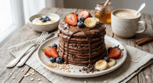 Tortitas chocolate: receta fácil y esponjosa