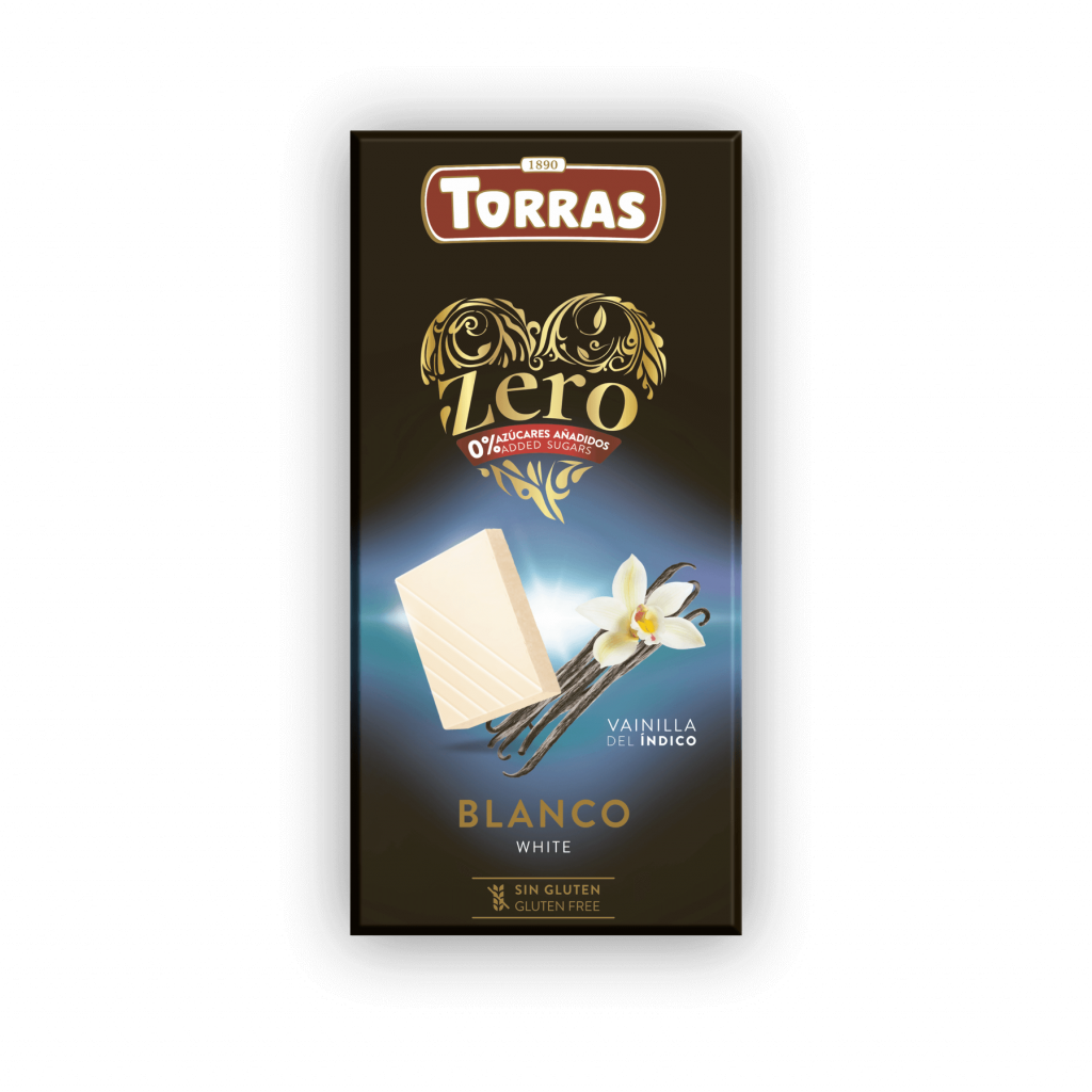 Chocolate Blanco ZERO Azúcares 100g