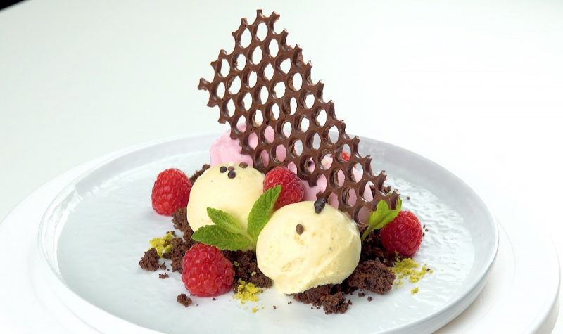 Adorno reja de chocolate