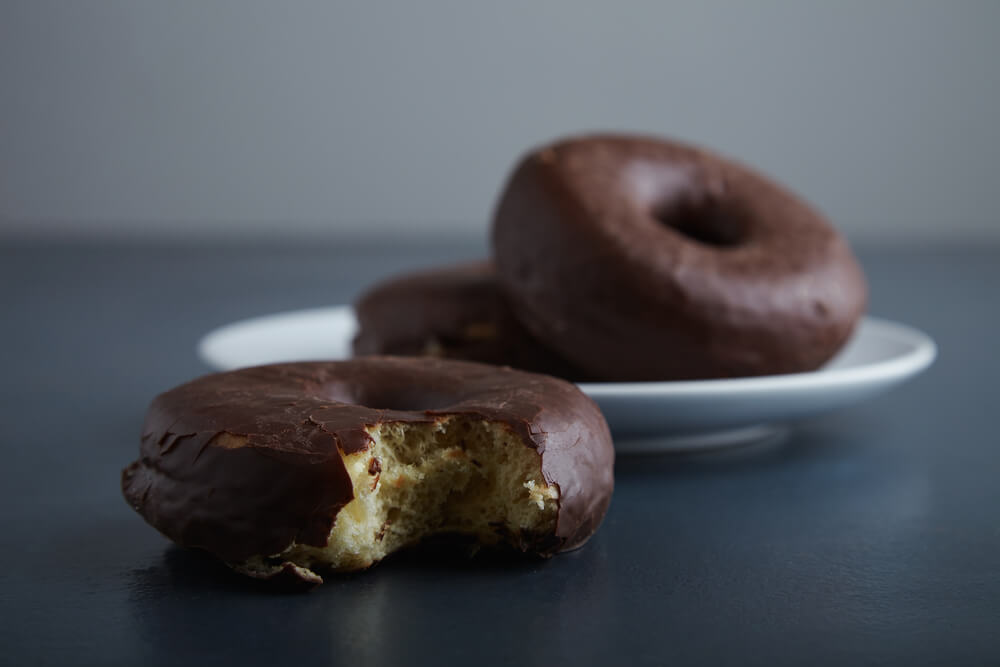Cobertura donuts de chocolate