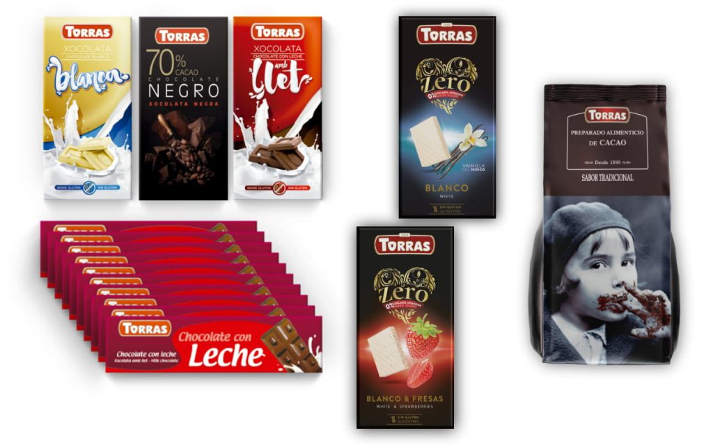 mini packs de chocolates sin azucar