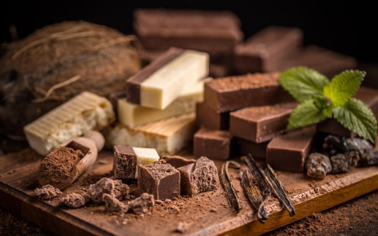 Cata de chocolates en casa