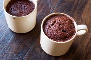 Brownie de chocolate fit al microondas (sin azúcar)