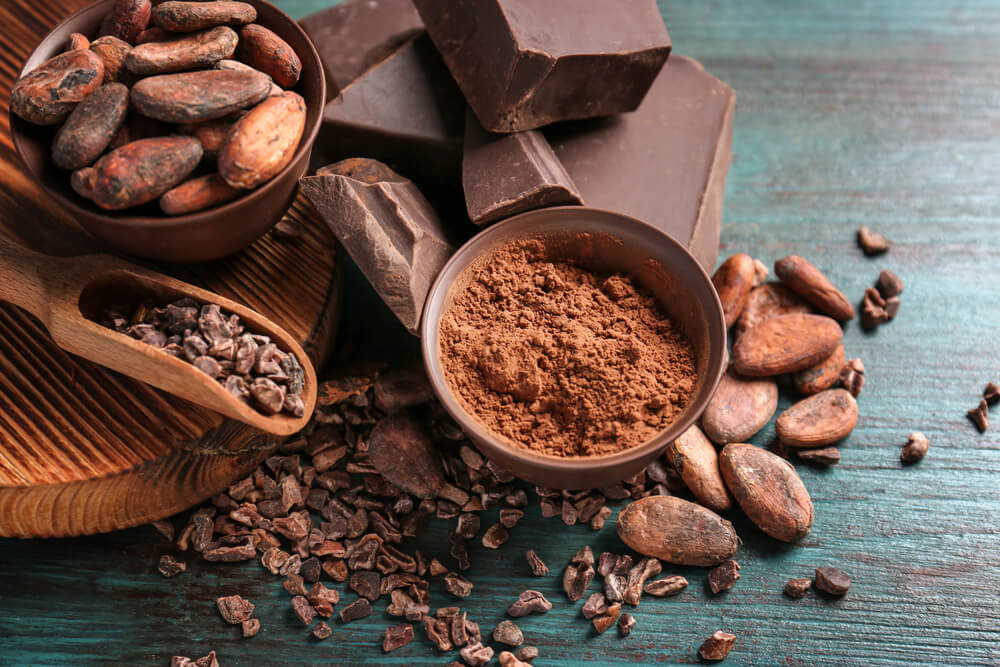 Cacao puro desgrasado beneficios