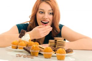 Comer mucho chocolate