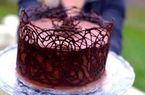 Enrejado de chocolate