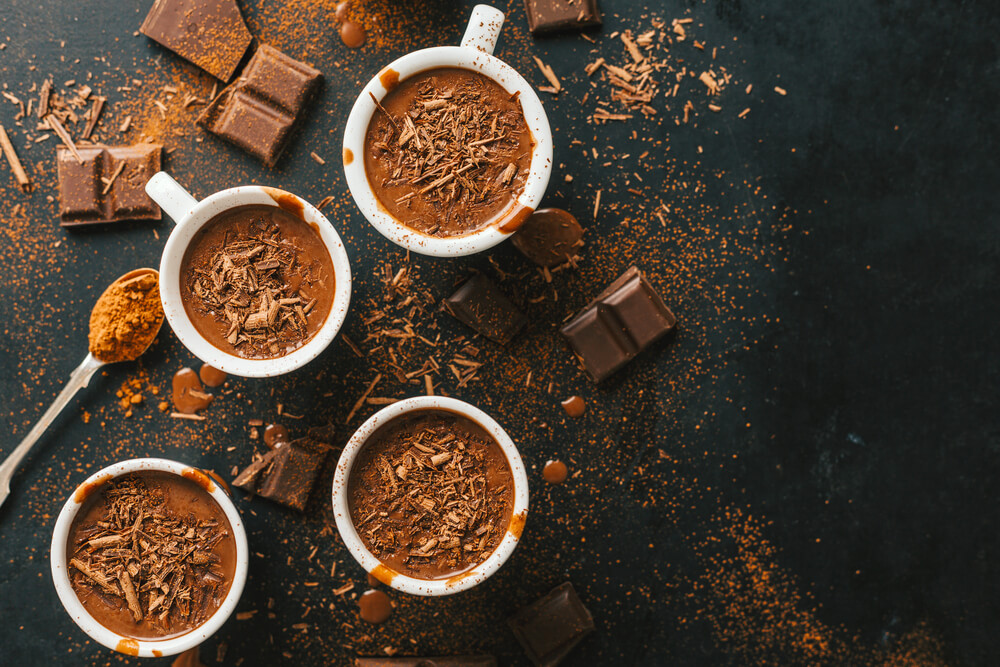 crema de chocolate con mascarpone