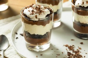 Receta de parfait de chocolate paso a paso