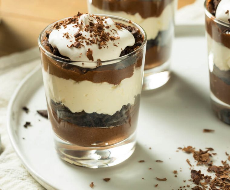 parfait de chocolate