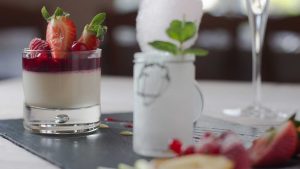 Receta de panna cotta de chocolate blanco