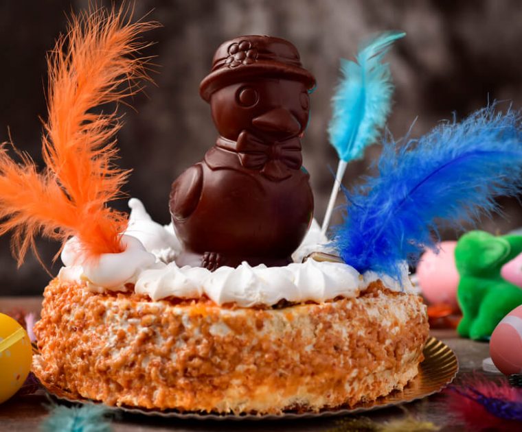 monas de pascua de chocolate