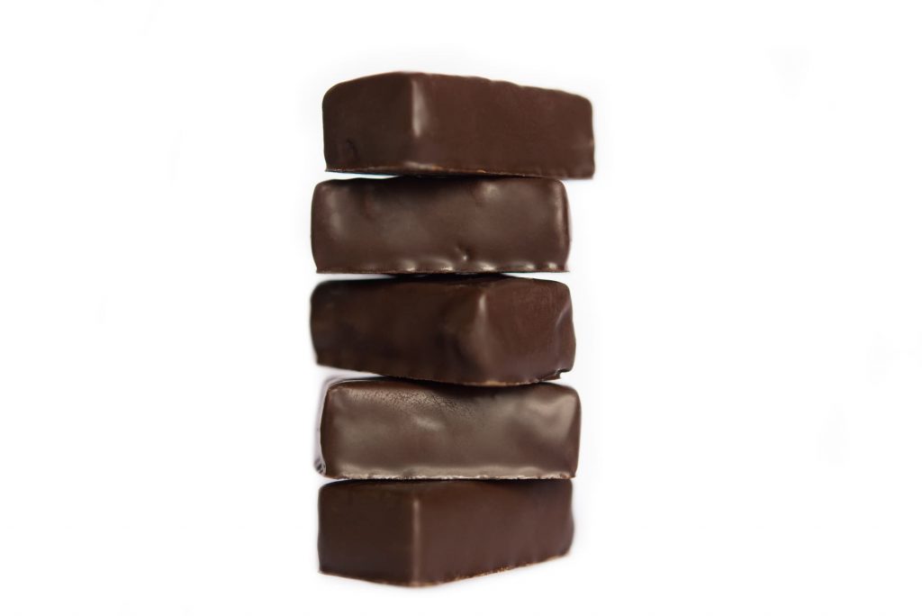 Bombones veganos de chocolate