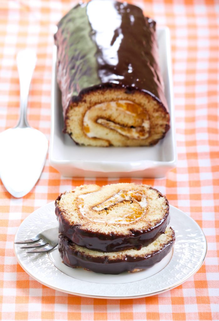 Brazo de gitano con chocolate casero - Torras