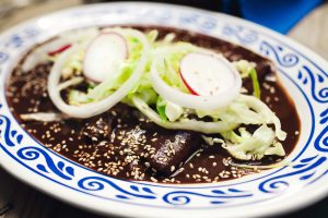 Salsa de chocolate para acompañar comidas
