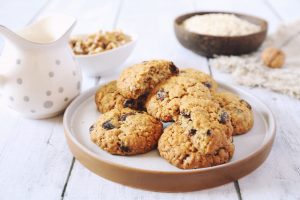 Galletas de avena y pepitas de chocolate