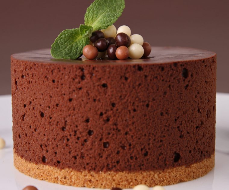 tarta de galletas y chocolate