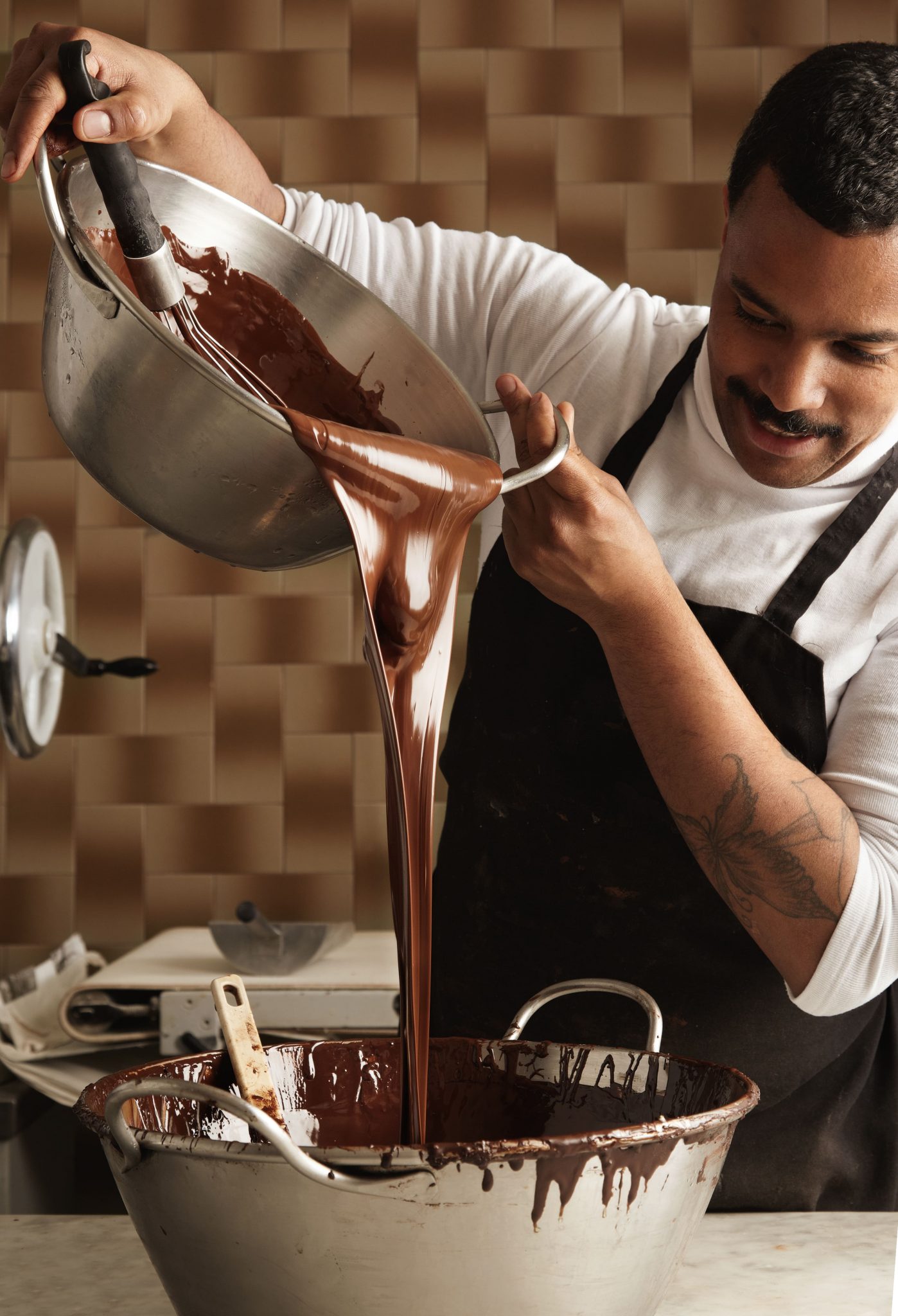 arte con chocolate
