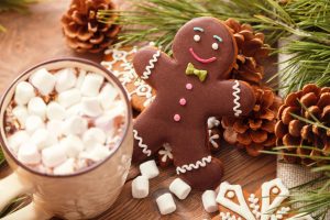 Muñecos de jengibre y chocolate. Receta fácil y sencilla