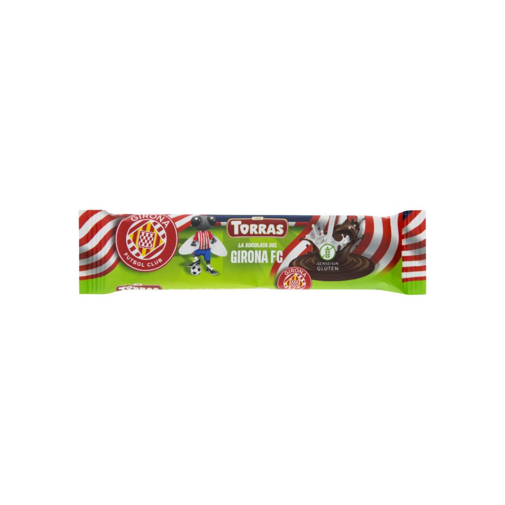 Girona FC Chocolatina Leche 20g (24 ud) NUEVO FORMATO