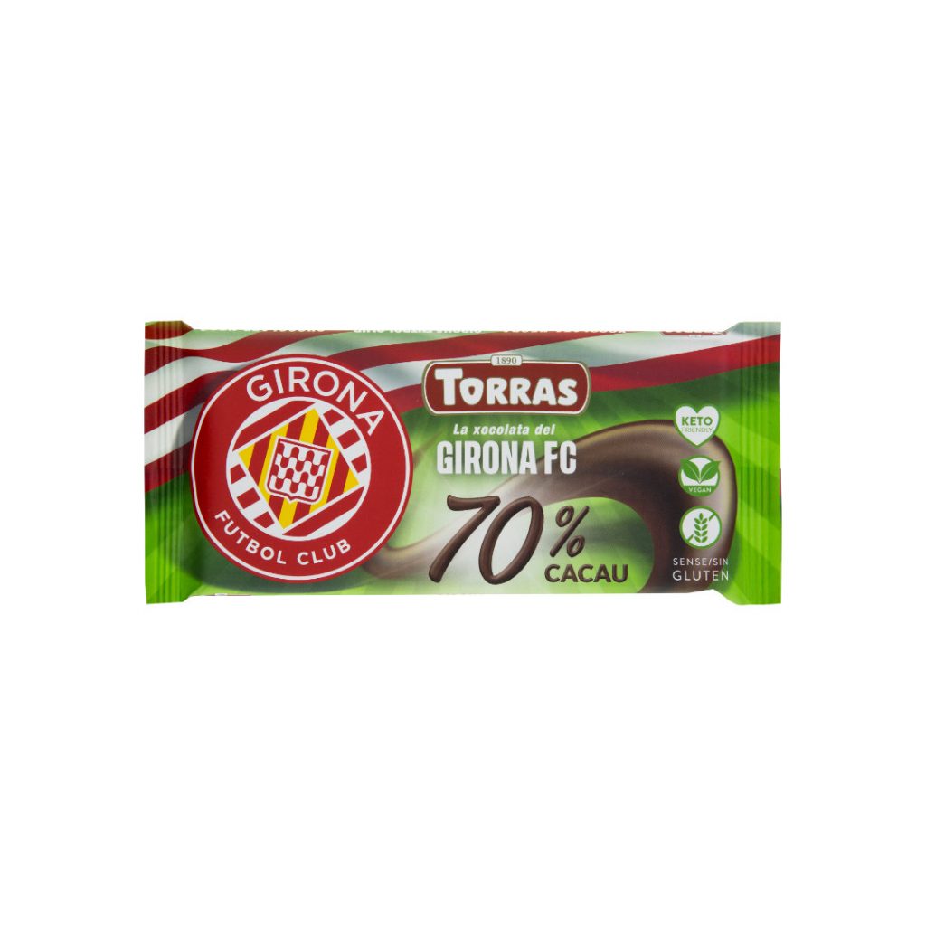 Girona FC Negra 70% 80g