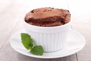 Receta de soufflé de chocolate