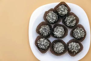 Receta fácil de bolitas de chocolate