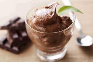 Mousse de chocolate vegano