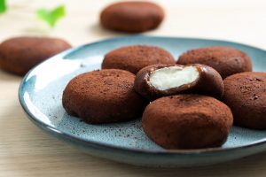 Receta de mochis de chocolate