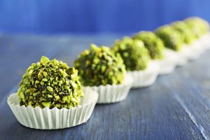 Bombones de pistacho caseros: receta gourmet