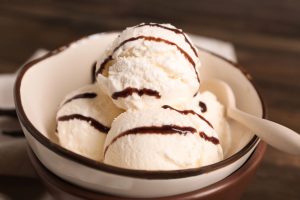 Receta de helado de chocolate blanco