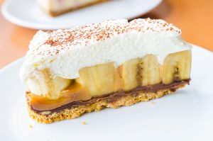 Receta de banoffee y toque de chocolate