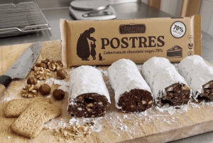 Trampantojo de fuet con chocolate: el secreto del éxito total